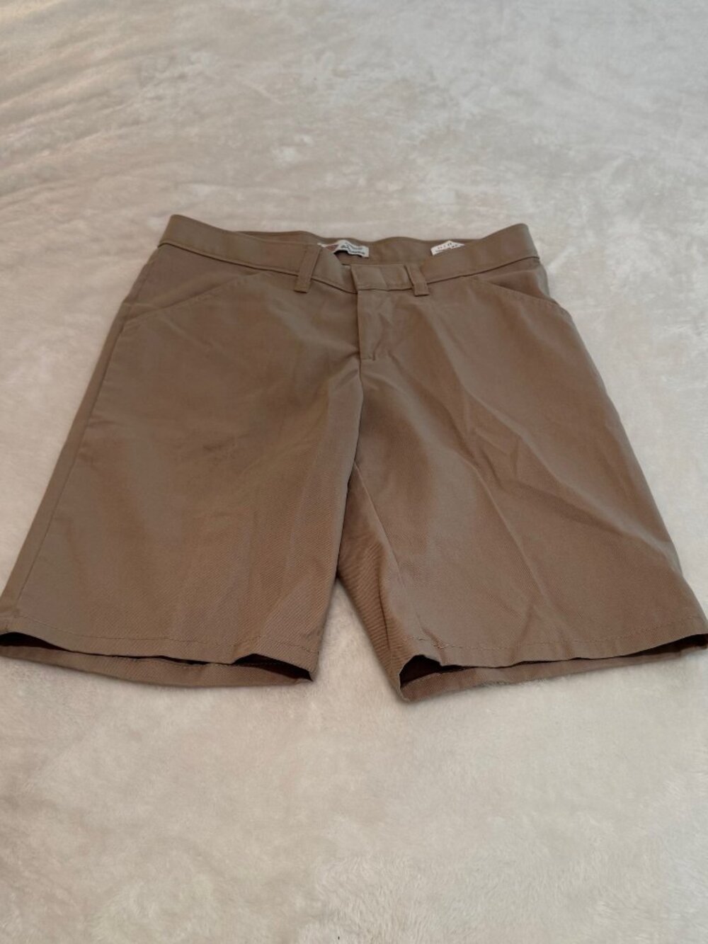 Dickies Women Khaki Work Wear Shorts